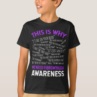 Camiseta É Por Isso Que Precisamos De Sensibilização Para A