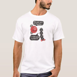 Camiseta É porque mim são gordo?