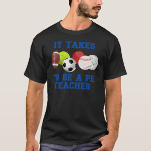 Camiseta É Preciso Bolas Para Ser Professora De Educação