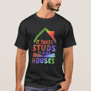 Camiseta É preciso estudar casas para construir carpas de c