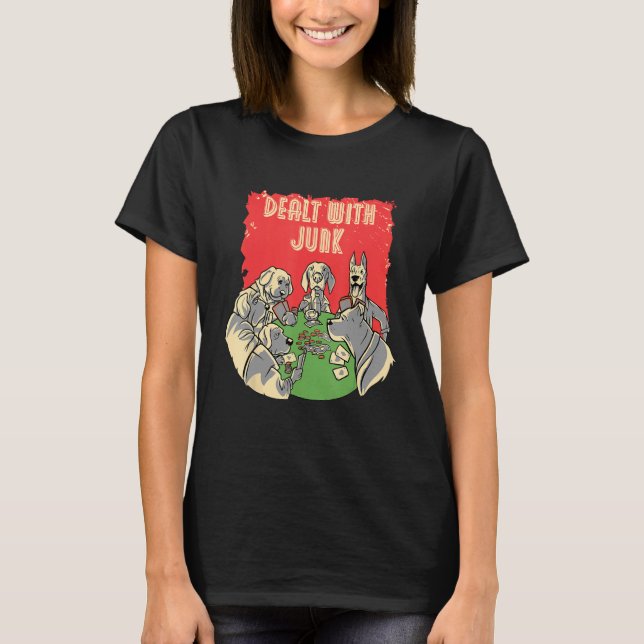 Camiseta É preciso jogar jogos de jogo de pôquer com habili (Frente)
