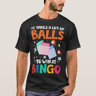 Camiseta É preciso muito Balls para ganhar um presente de j