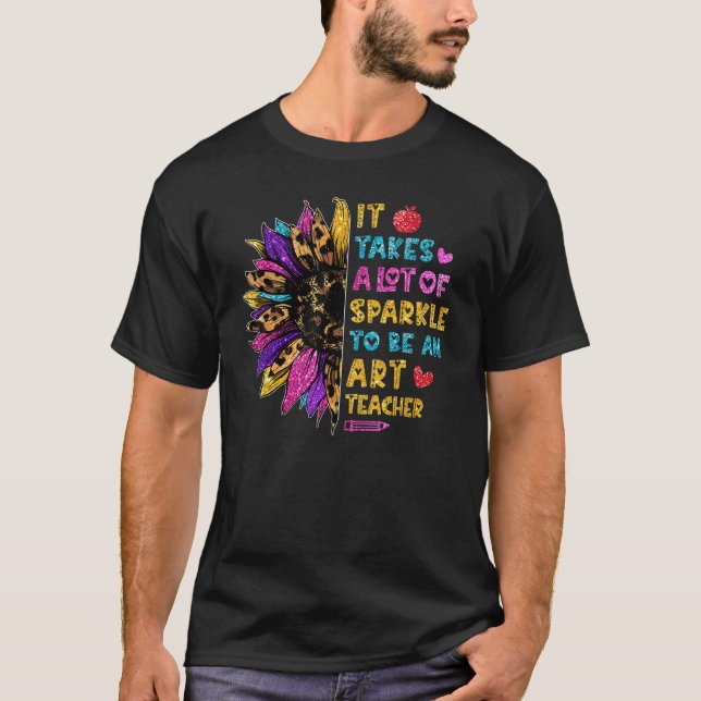 Camiseta É Preciso Muito Esparto Para Ser Uma Vida De Profe (Frente)