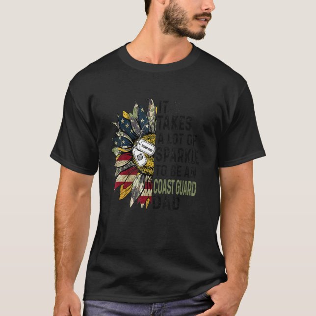 Camiseta É Preciso Muito Grelha Para Ser Um Pai De Guarda C (Frente)