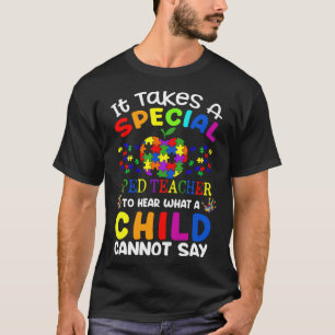 Camiseta É Preciso Um Professor De Necessidades Especiais E