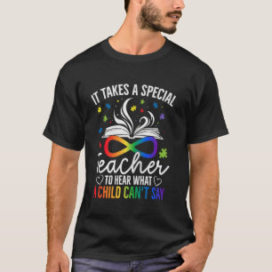 Camiseta É Preciso um Professor Especial para Ouvir a Consc