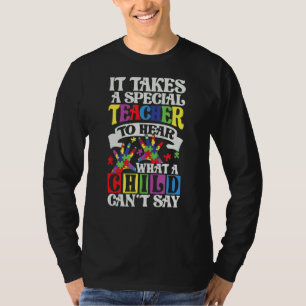 Camiseta É Preciso Um Professor Especial Para Ouvir O Que U