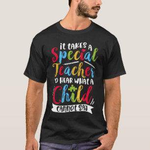 Camiseta É Preciso Um Professor Especial Para Ouvir Uma Cam
