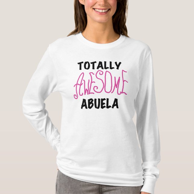 Camiseta e presentes cor-de-rosa totalmente (Frente)