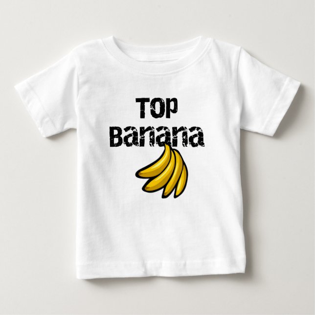 Camiseta e presentes da banana superior (Frente)