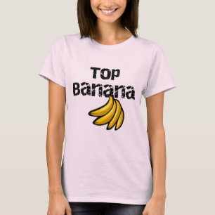 Camiseta e presentes da banana superior