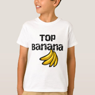 Camiseta e presentes da banana superior