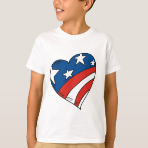 Camiseta e presentes da bandeira dos EUA do