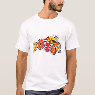 Camiseta e presentes da escavadora