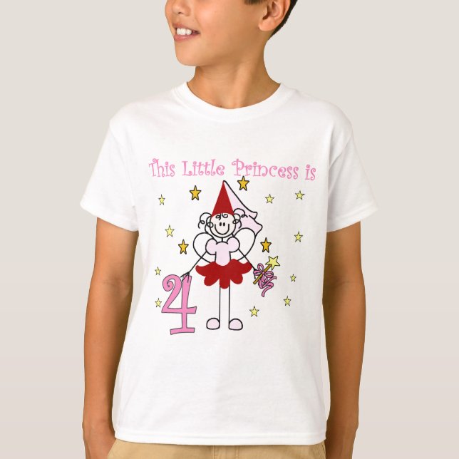 Camiseta e presentes da princesa feericamente 4o (Frente)