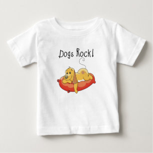 Camiseta e presentes da rocha dos cães