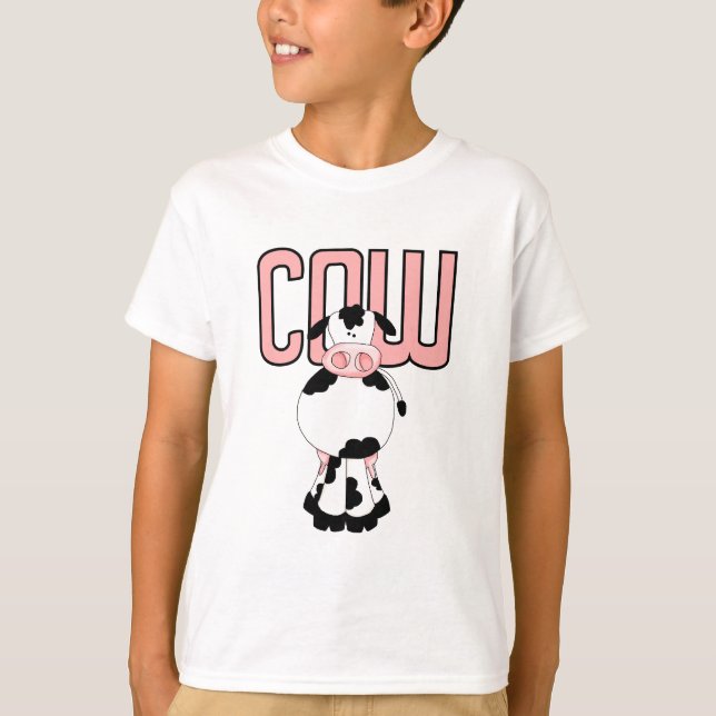 Camiseta e presentes da vaca (Frente)