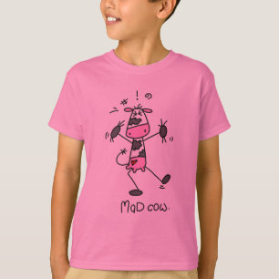Camiseta e presentes da vaca louca