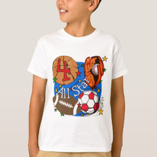 Camiseta e presentes do aniversário de All Star