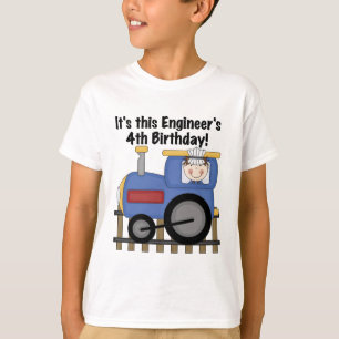 Camiseta e presentes do aniversário do engenheiro