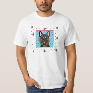 Camiseta e presentes do cão de german shepherd