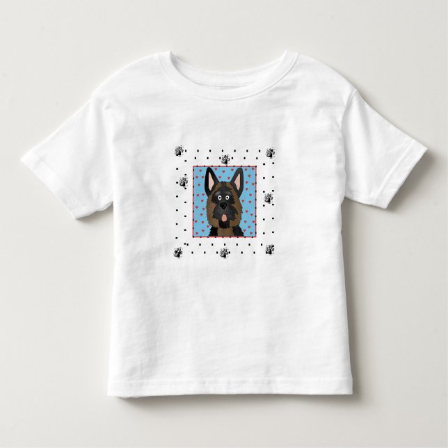 Camiseta e presentes do cão de german shepherd (Frente)