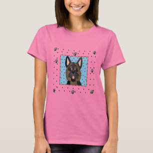 Camiseta e presentes do cão de german shepherd