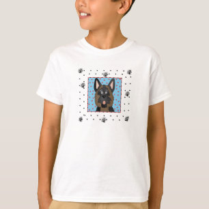 Camiseta e presentes do cão de german shepherd