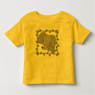 Camiseta e presentes do elefante do bebê