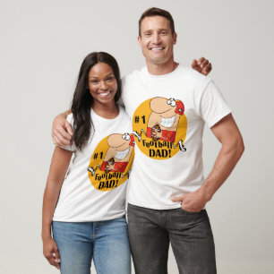 Camiseta e presentes do pai do futebol do número