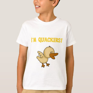Camiseta e presentes do pato de Quackers