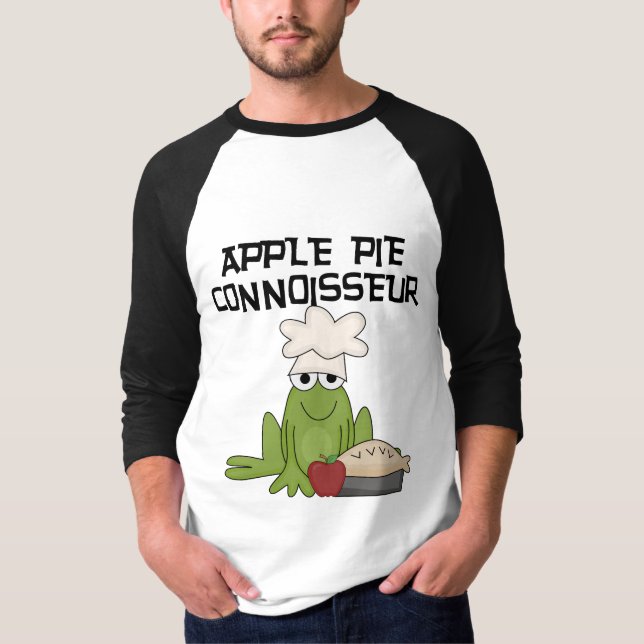 Camiseta e presentes do perito da torta de Apple (Frente)