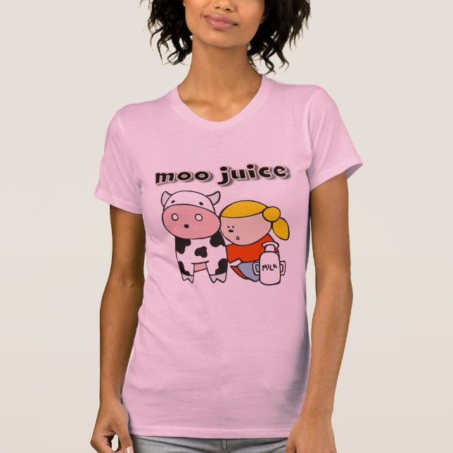 Camiseta e presentes do suco do MOO (Frente)