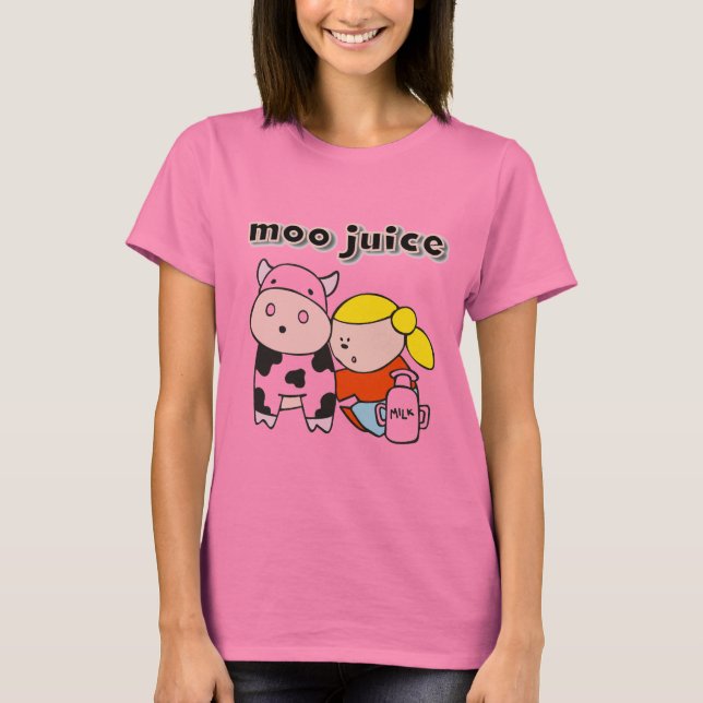 Camiseta e presentes do suco do MOO (Frente)