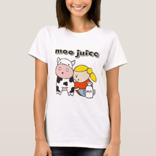 Camiseta e presentes do suco do MOO