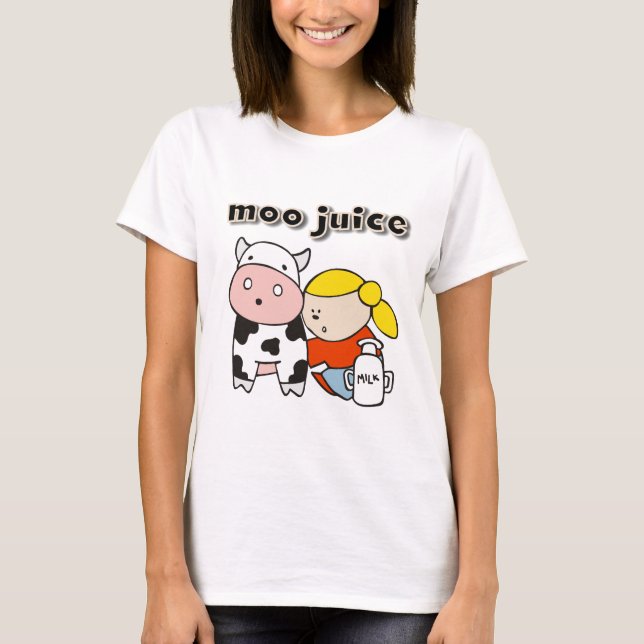 Camiseta e presentes do suco do MOO (Frente)