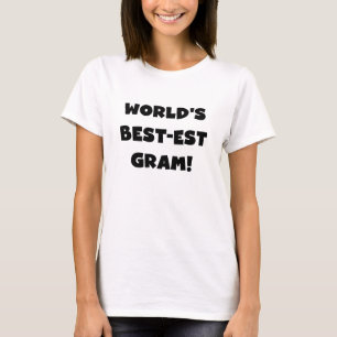 Camiseta e presentes do texto do preto do grama do
