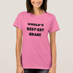 Camiseta e presentes do texto do preto do grama do