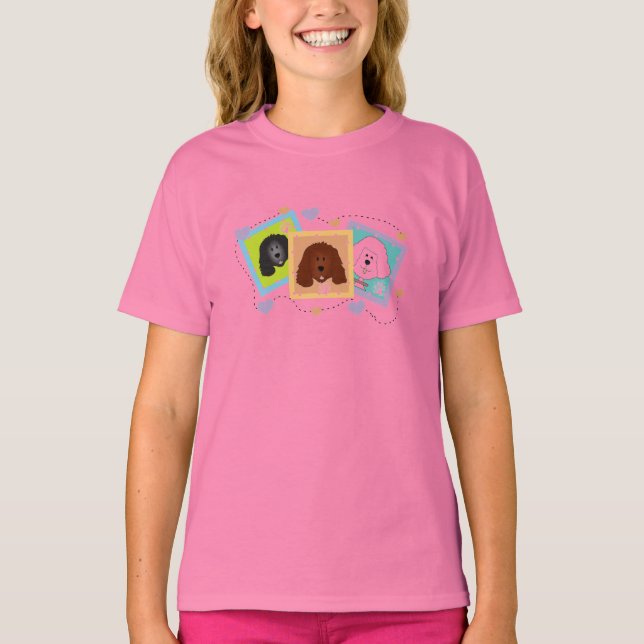 Camiseta e presentes dos retratos do cão (Frente)