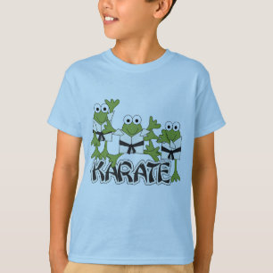 Camiseta e presentes dos sapos do karaté