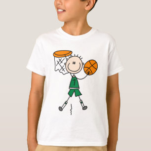 Camiseta e presentes Dunking do basquetebol dos