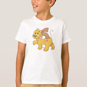 Camiseta e presentes felizes do cão de Brown