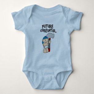 Camiseta e presentes futuros do carpinteiro do