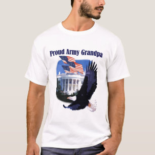 Camiseta e presentes orgulhosos do vovô do