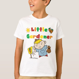 Camiseta e presentes pequenos do jardineiro do