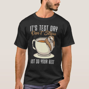 Camiseta É professor de Lúcia do Dia de Teste