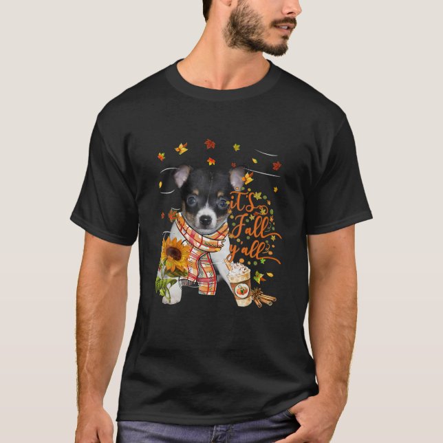 Camiseta É Queda Todos Brinquedos Raposa Terrier Cão Ação d (Frente)