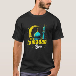 Camiseta É Ramadan Bro - Mesquita Islâmica Muçulmana em jej