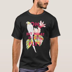 Camiseta E Se Voar Para O Papagaio Havaí Motivação Tropical