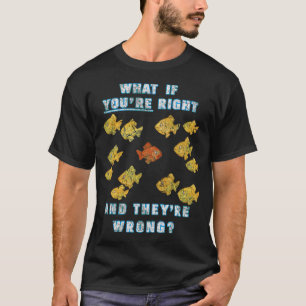 Camiseta E se Você Estiver Certo E Eles Estiverem Errados?